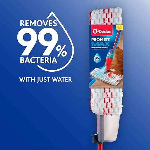Effortless O-Cedar MopTop99 Bacteria-Free Cleaning