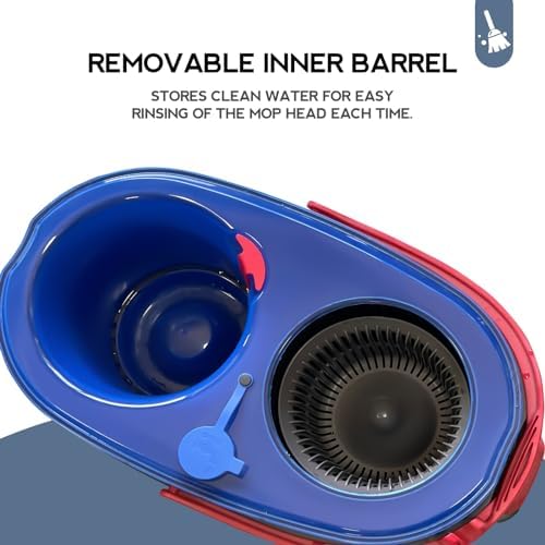 3-Pack Spin Mop Heads Deep Cleaning Machine Washable