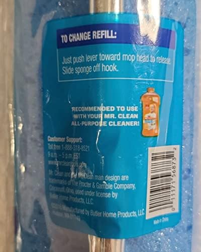 Mr Clean Heavy Duty Roller Mop Refill Durable Long-Lasting Built to Last