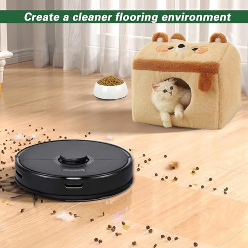 VIEWALL 6-Piece Reusable Microfiber Mop Cloth Set