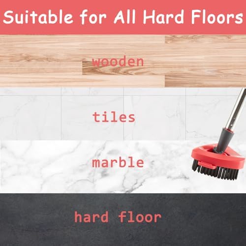 Premium Stiff Bristle Scrub Brush for O Cedar 2-Tank Mop System