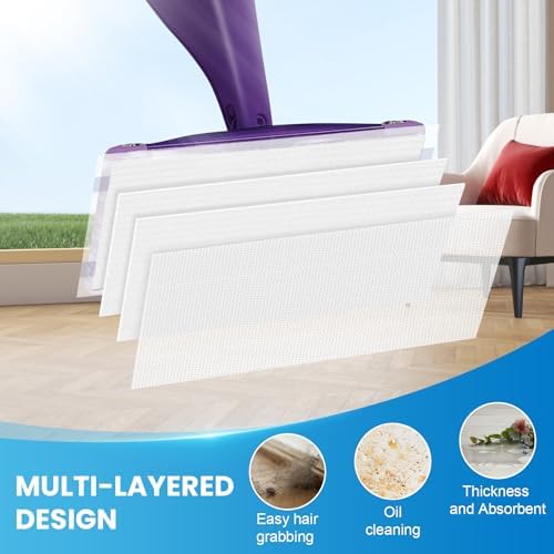 36-Pack Mop Pad Refill for Swiffer Wet Jet Spray Mop