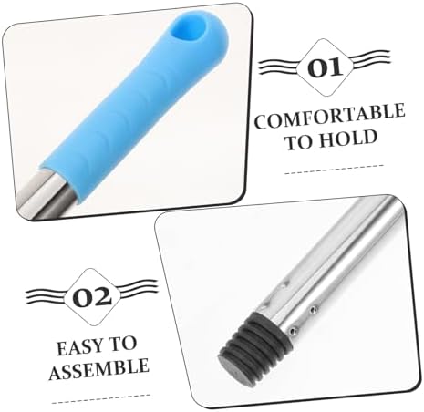 Stainless Steel MopRod Adjustable High-Quality Bathroom Shower Cleaner
