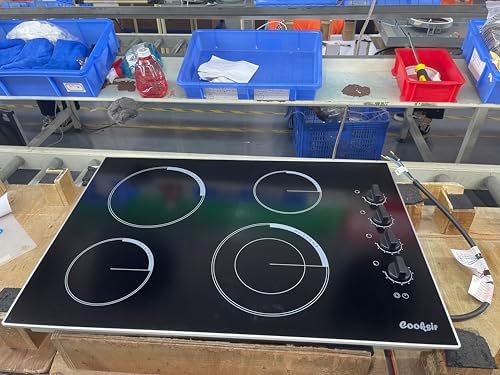 Cooksir Built-in Electric Cooktop 4 Burner 7400W