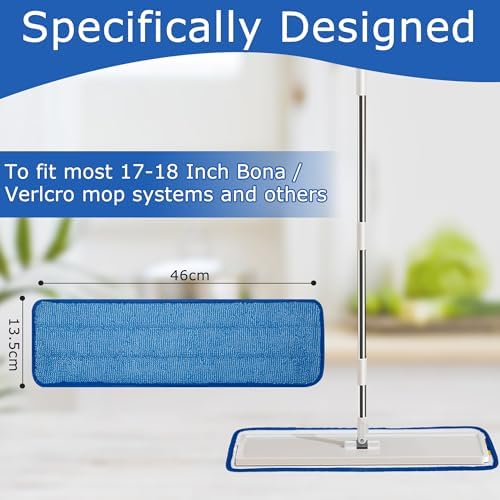 Replacement Microfiber Mop Pad for Commercial Use