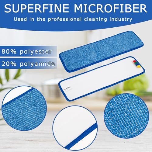 Replacement Microfiber Mop Pad for Commercial Use