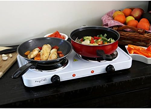 MegaChef Portable Dual Electric Cooktop