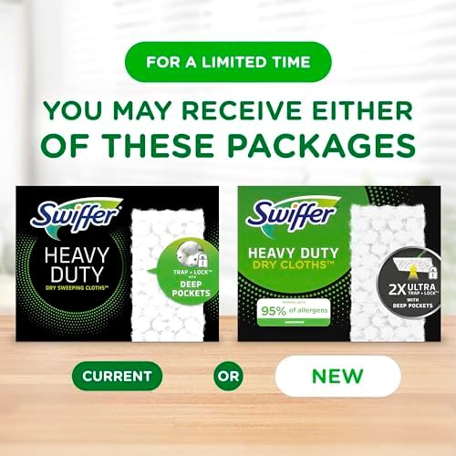 Swiffer Sweeper Heavy Duty Dry Multi-Surface Cloth 32 Pack