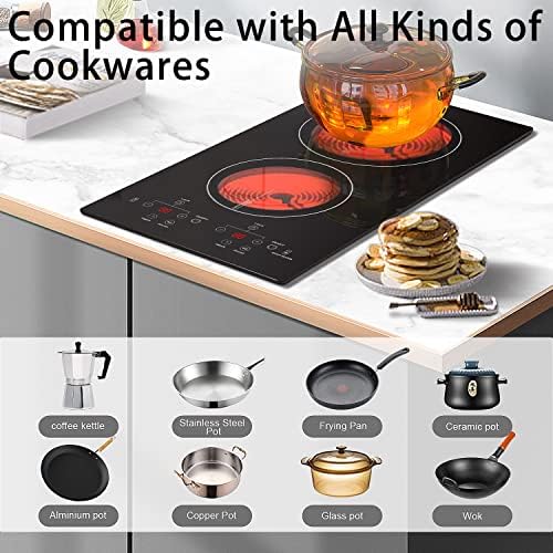 Two Burner Plug-In Electric Cooktop