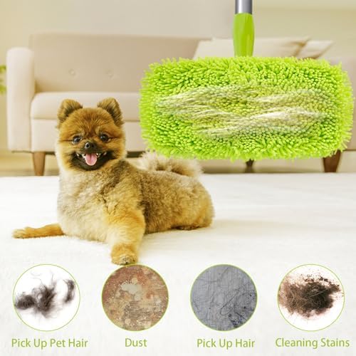 Unoutur Reusable Dry Sweeping Cloths for Swiffer Mops