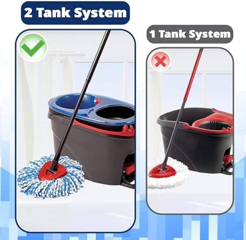 Koolstuffs 3-Piece Spin Mop Refill Set