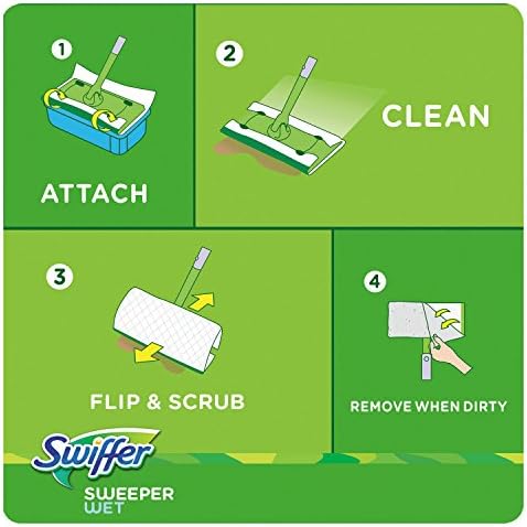 Swiffer Sweeper Wet Mop Pads Clean Better Deeper Every Time