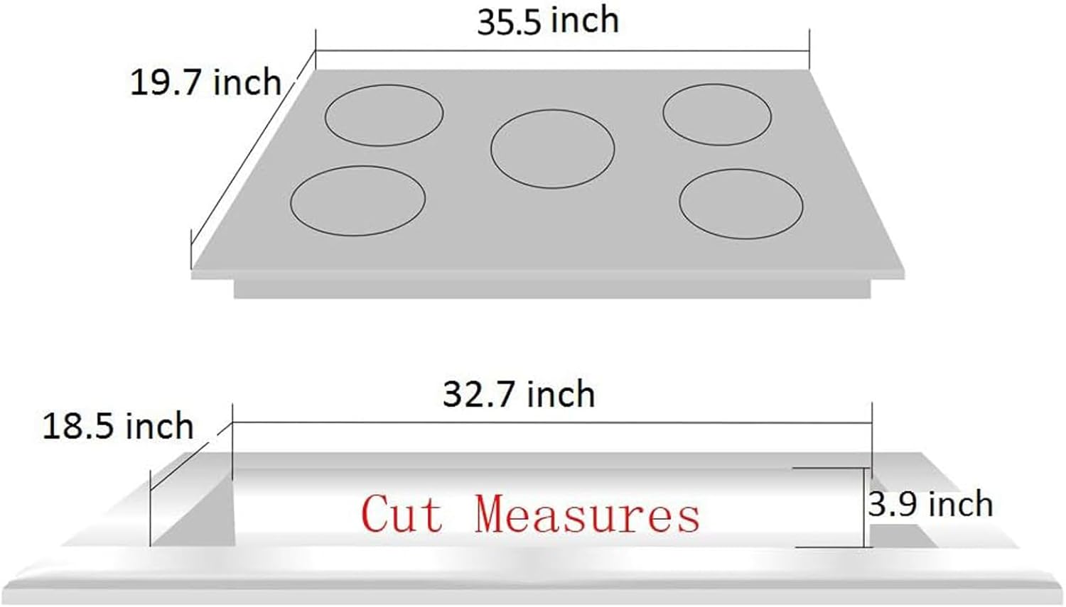 Delitian36-Inch Built-in Gas Cooktop with Premium Features Long-lasting Performance