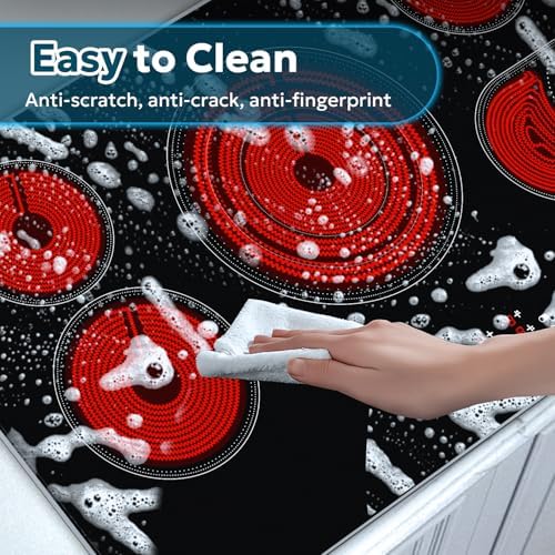 5-Burner Electric Cooktop with Touch Control