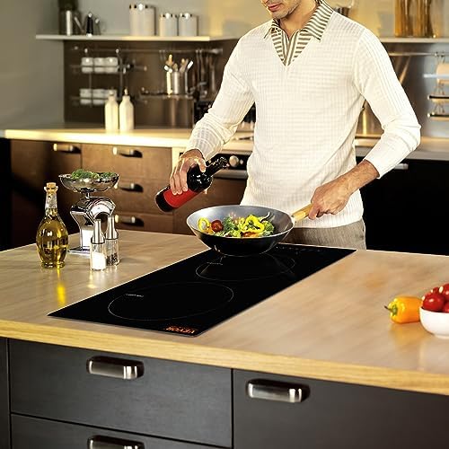 1800W Multifunctional Cooktop with 9 Heat Levels