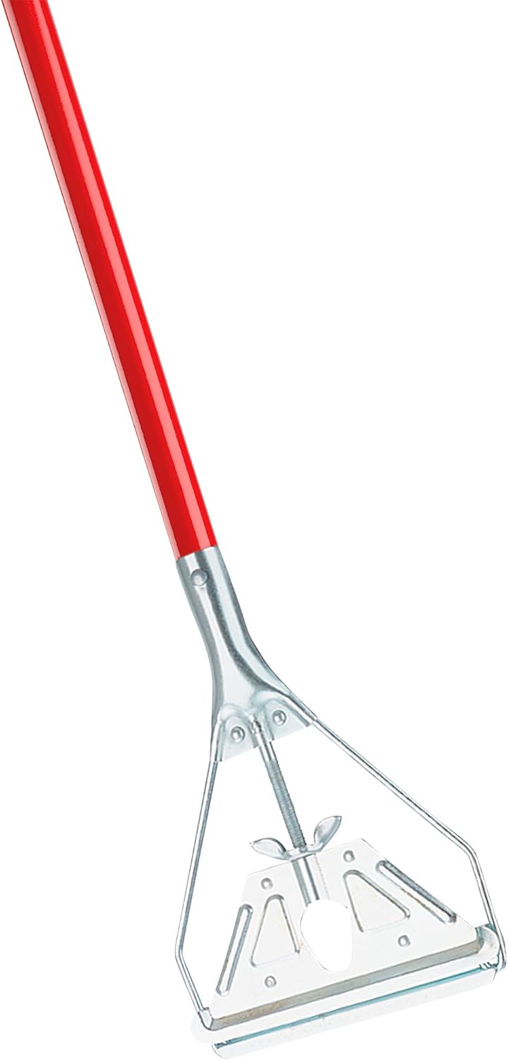 Libman 981 Steel Mop Handle with Wingnut Frame Durable and Easy to Clean