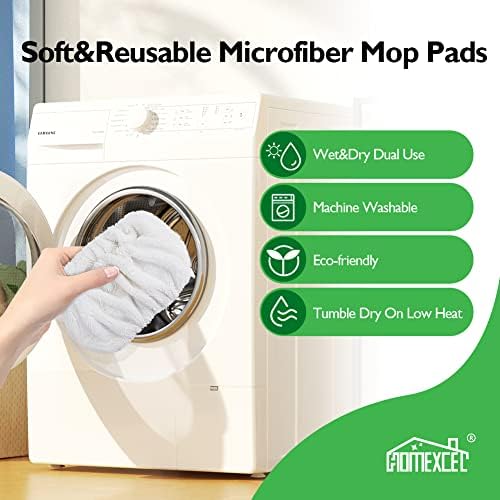 Reusable Microfiber Mop Pads for Swiffer