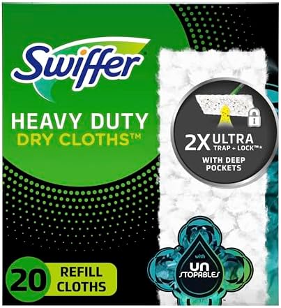 Swiffer Heavy Duty Dry Refill Fresh Scent 20-Piece