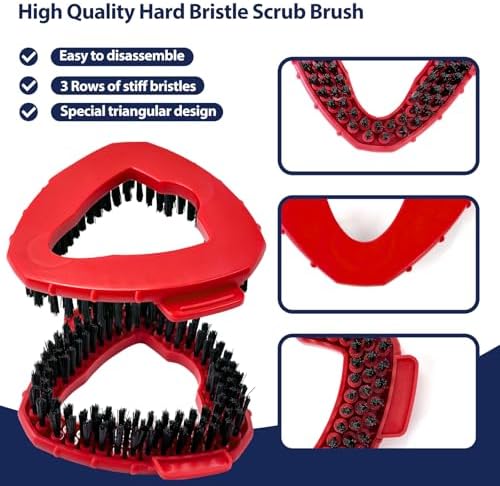 Professional Spin Mop scrub brush head replacement for easywring 1-tank system