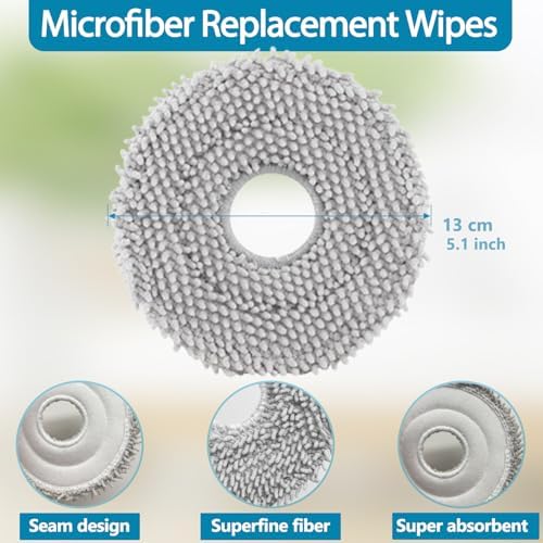 KGC Roborock Mop Pad Compatible Set