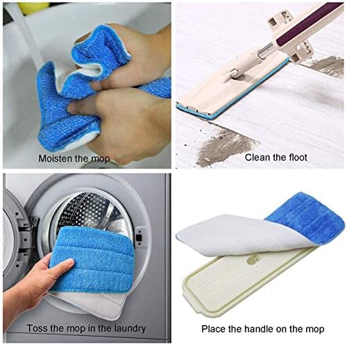 Versatile 18x6 Microfiber Mop Refill