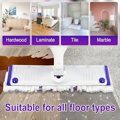 20 Pack Swiffer PowerMop Replacement Disposable Mopping Pads Multi-Surface
