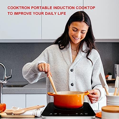 COOKTRON Portable Induction Cooktop 1800W