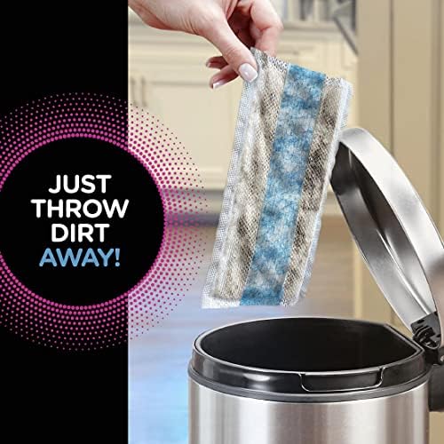 Swiffer WetJet Heavy-Duty Mopping Pad Refill - 30 Count for Scrubbing Power