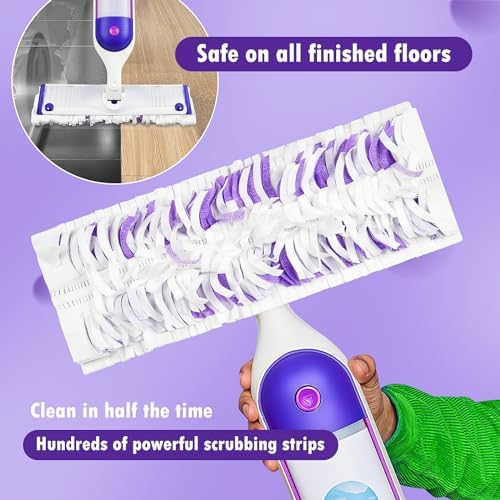 Pure Realm 18-Count Swiffer PowerMop Refills Durable Effective Multi-Surface Mop Pads
