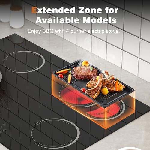 Versatile 30-Inch Electric Cooktop