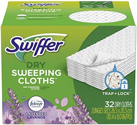 Swiffer Sweeper Dry Sweeping Pad Multi-Surface 32 Count
