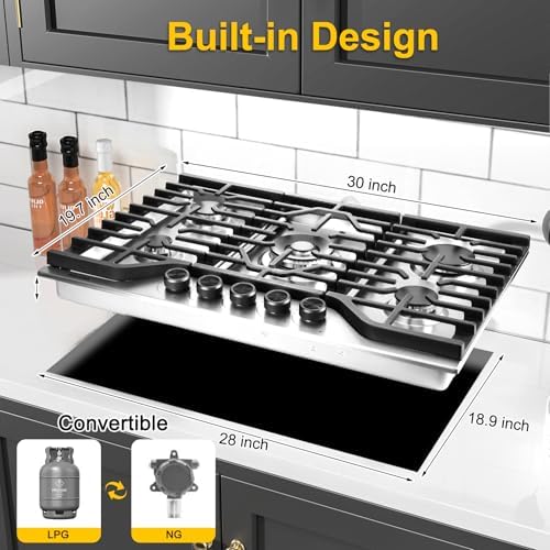 Premium 30-Inch Gas Cooktop