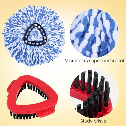 Microfiber Mop Heads for OCan cider RinseClean 2-Tank System