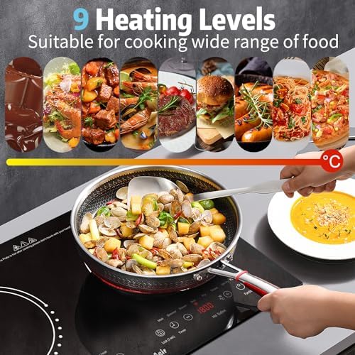 Safety-Centric 2-Burner Electric Cooktop - Built-In Countertop Option Timer Safety Lock