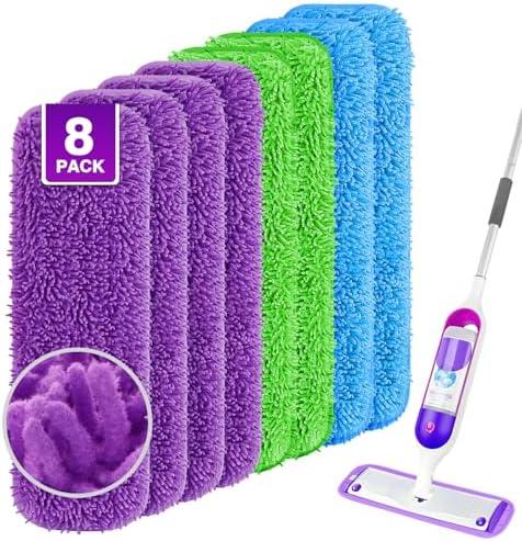 Reusable Mop Pads - Gentle on Floors Perfect for Pets