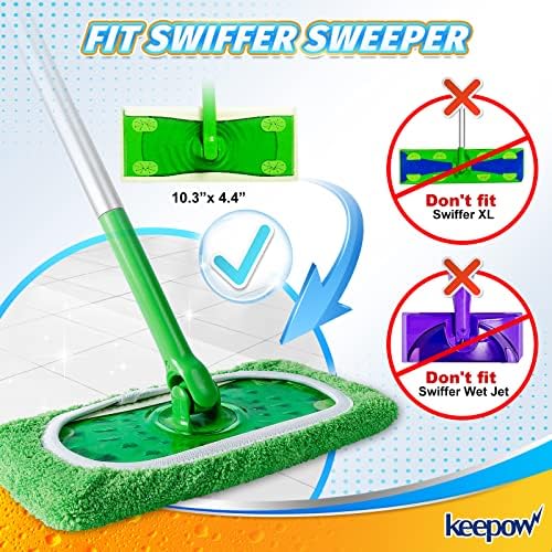 Reusable Washable Mop Pads for Swiffer Sweeper Mop