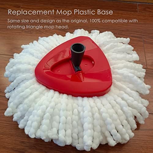 Spin Mop Replacement Base - Rotating Triangle Mop Head Cover