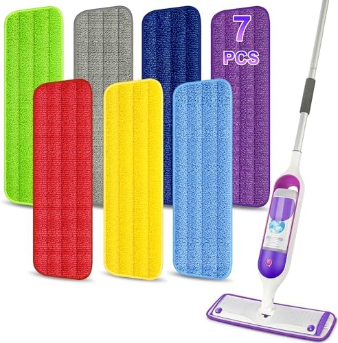 Reusable Microfiber Mop Pads for Swiffer PowerMop - 7Pack MEXERRIS