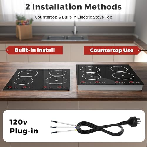 Advwin 4-Burner Electric Cooktop