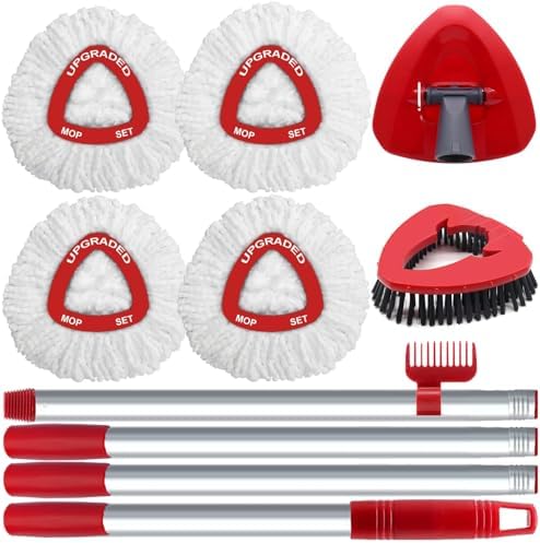 Ultimate Easy Replaceable Spin Mop Head for WAKAYOYO Microfiber Spin Mop