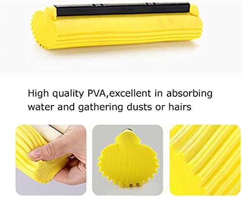 3-Piece PVA Mop Sponge Refill Kit for Mopping