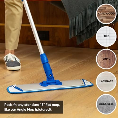 Microfiber Mop Pads for Sale in 18-inch Dimensions