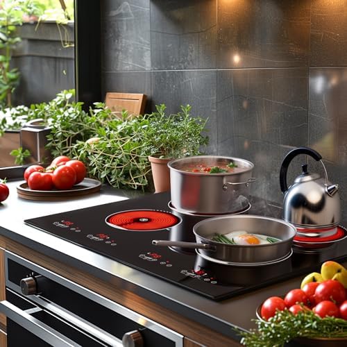 Advwin 4-Burner Electric Cooktop