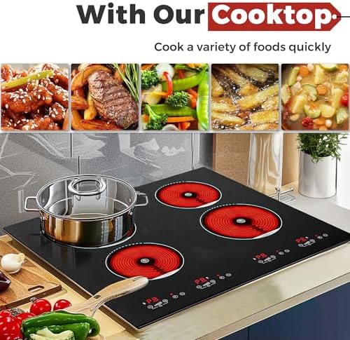Advwin 4-Burner Electric Cooktop