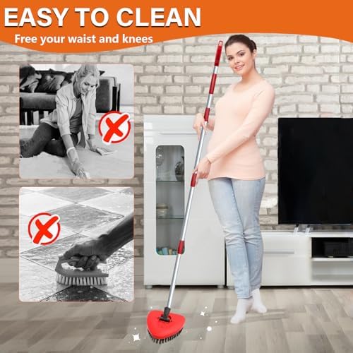 2-Pack Scrub Brush for O Cedar EasyWring Mop System