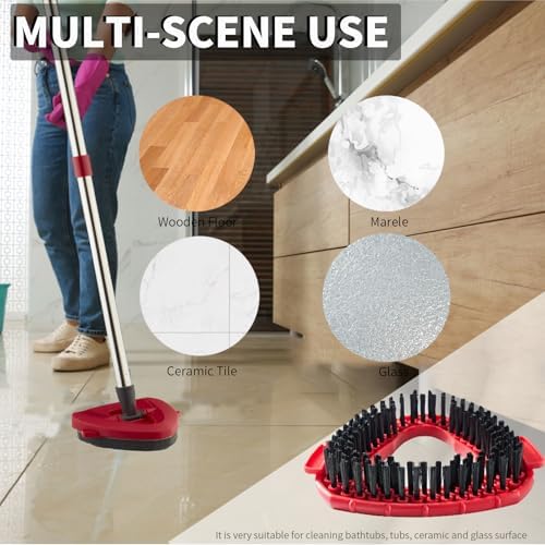 Scrub Brush Attachment for O Cedar Spin Mop 1 Tank System