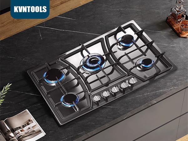 Sturdy 30-Inch Gas Cooktop
