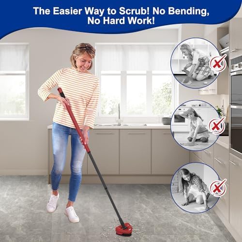 O-Cedar Spin Mop Scrub Brush Replacement - Premium Material Easy to Use