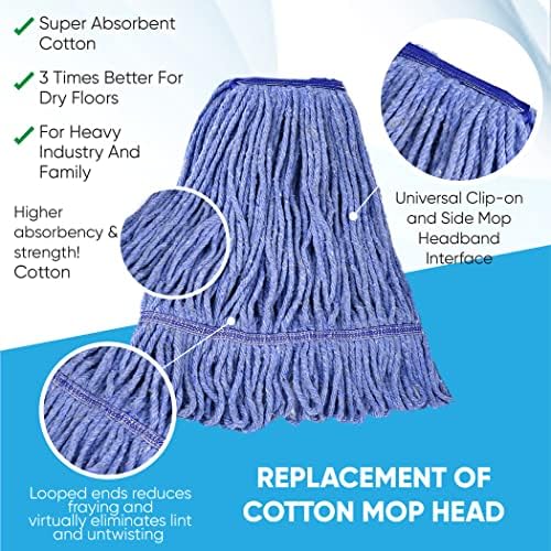 Innovative Soft Mop Replacement for Commercial Use