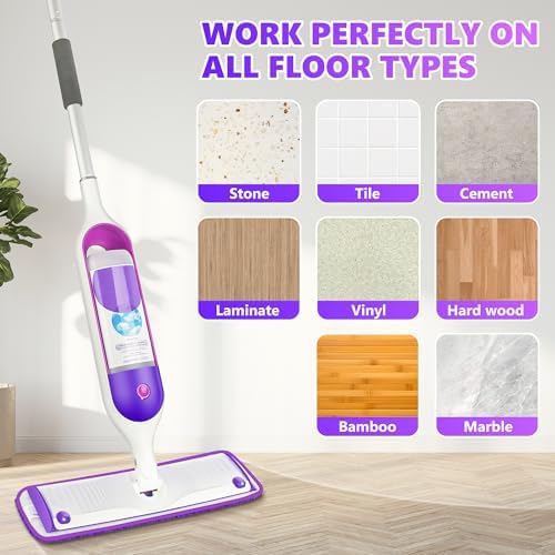 ILAVCOOL 18-Pack Reusable Mop Pads for Swiffer PowerMop